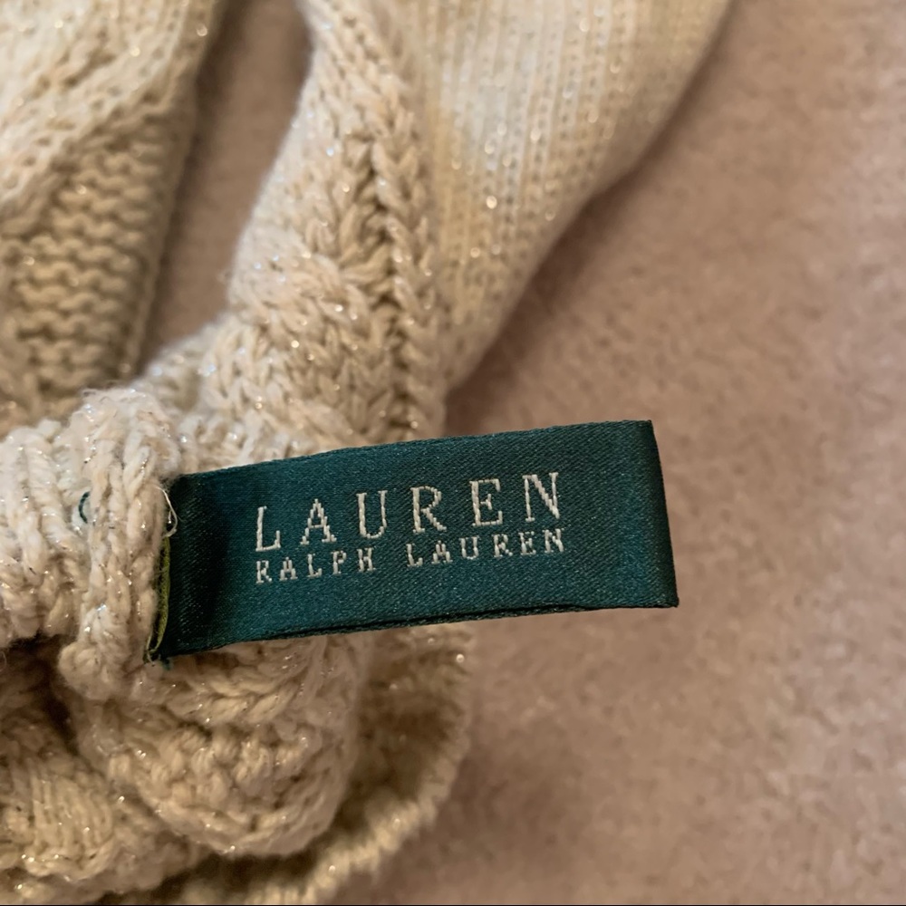 Ralph Lauren Tan Touch Screen Gloves - Picture 6 of 7